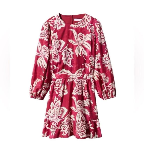 Mango Open back printed dress♥️ - Picture 3 of 6